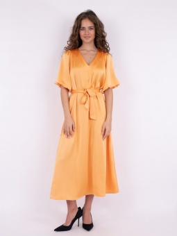 Neo Noir Benita Heavy Sateen Dress